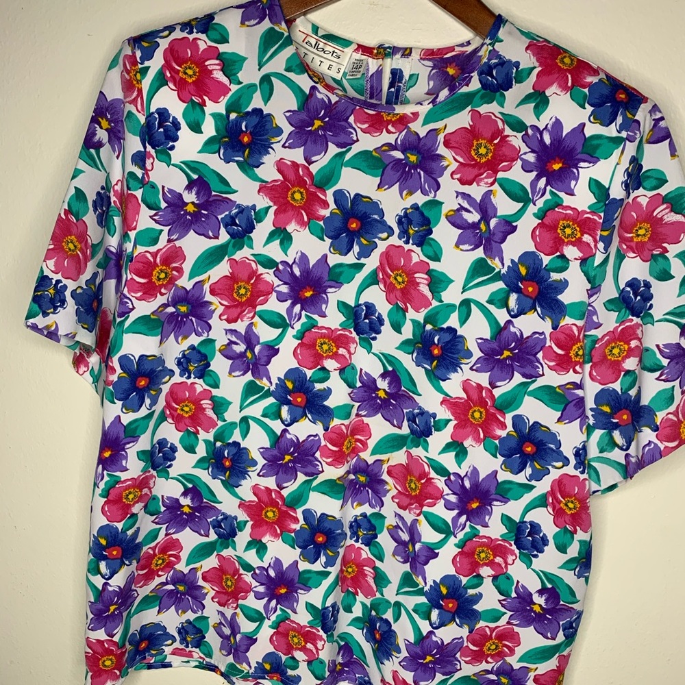 Vintage flower shirt